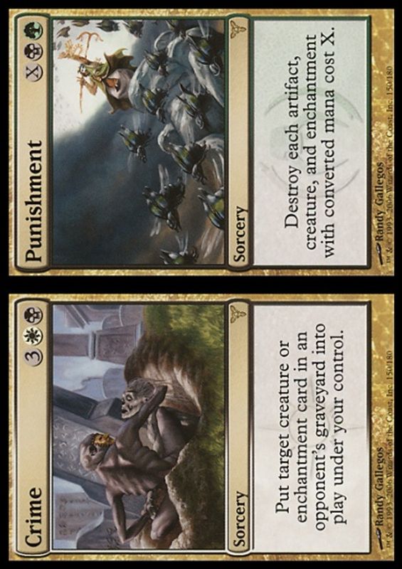 Crime - Punishment (Foil)