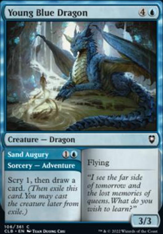 Young Blue Dragon