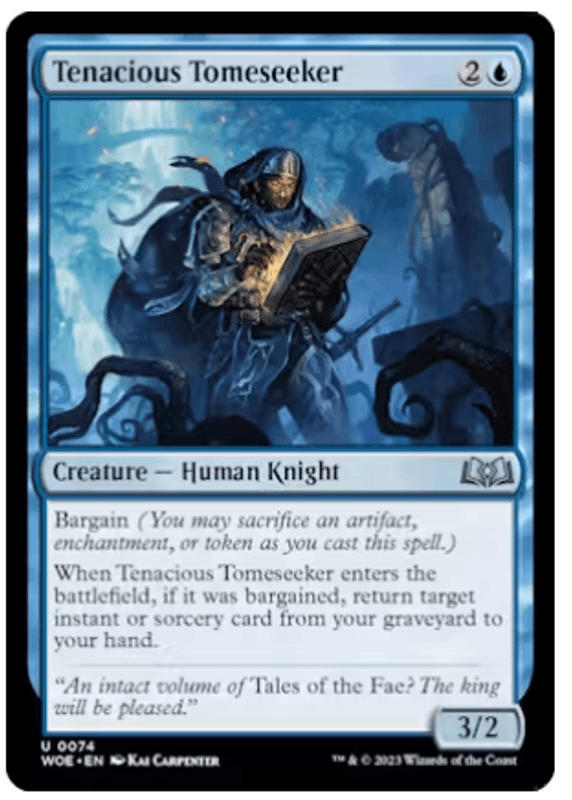 Tenacious Tomeseeker (Foil)