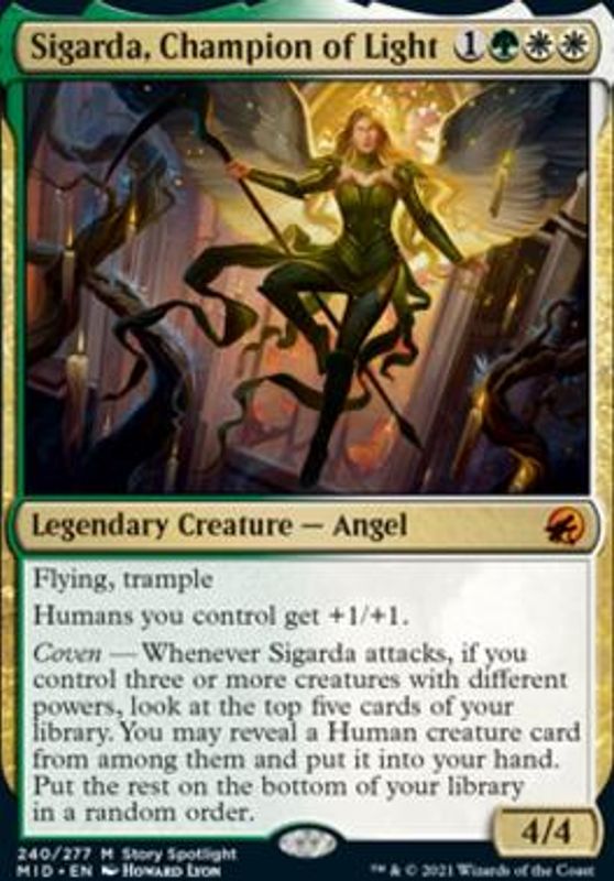 Sigarda, Champion of Light (foil)