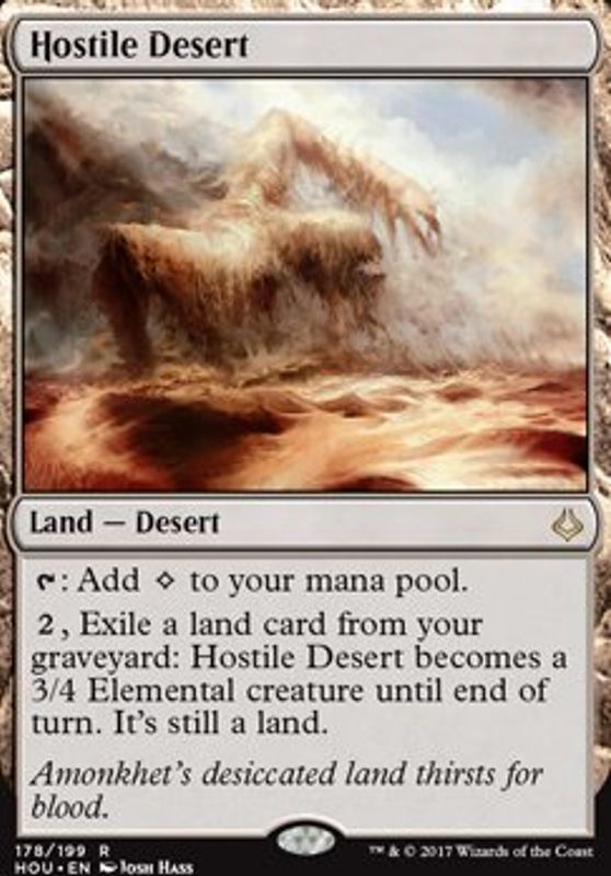 Hostile Desert