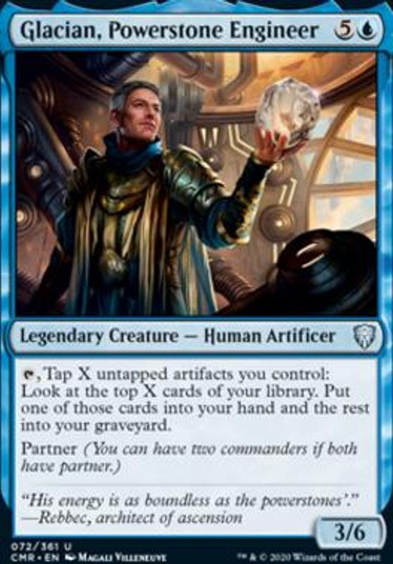 Glacian, Powerstone Engineer (foil)
