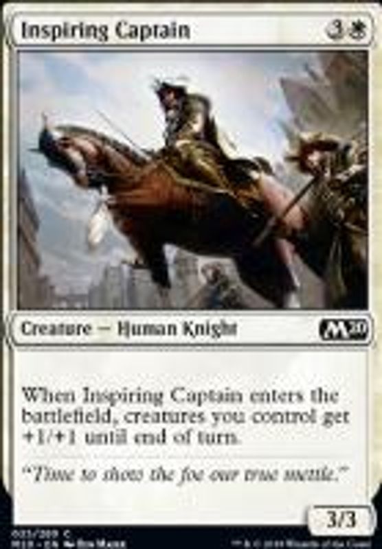 Inspiring Captain 