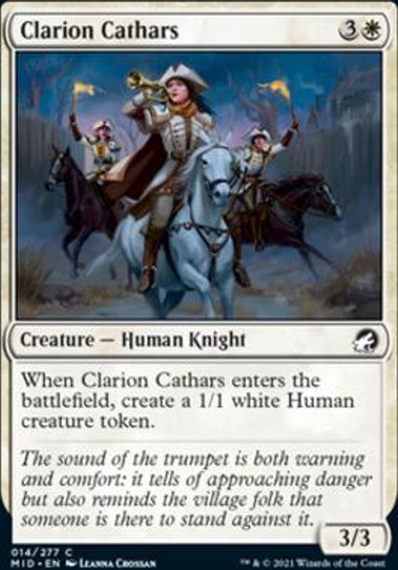Clarion Cathars (foil)