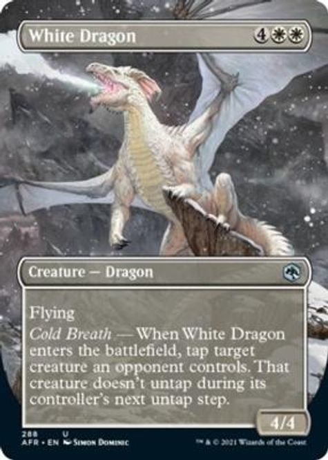 Hovedbilde White Dragon (Borderless) ...