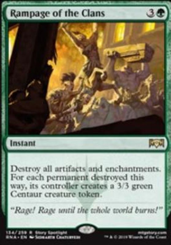 Rampage of the Clans (foil)