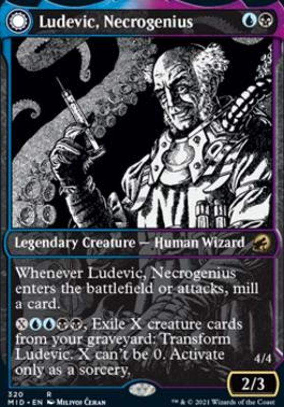 Ludevic, Necrogenius (Showcase) (foil)