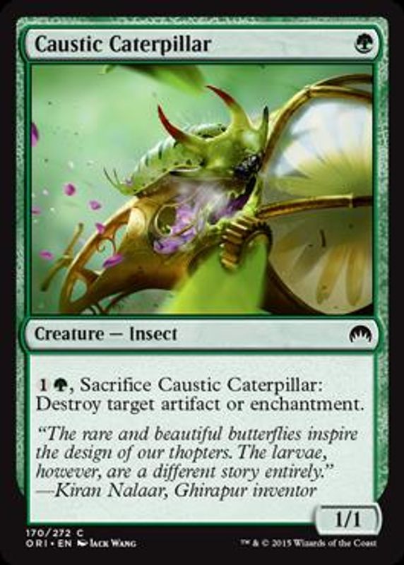 Caustic Caterpillar