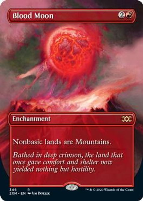 Hovedbilde Blood Moon (borderless) ...