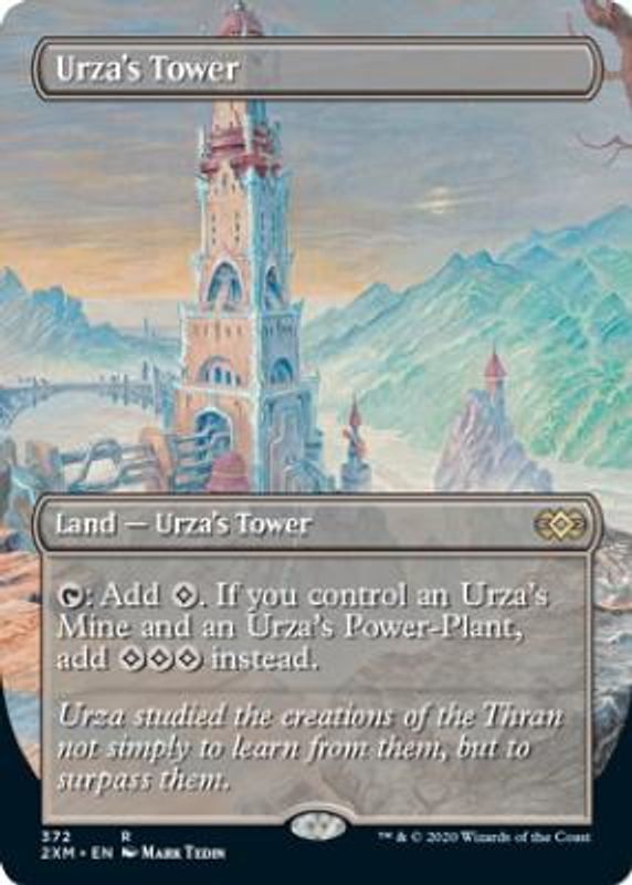 Urza's Tower (borderless) (foil)