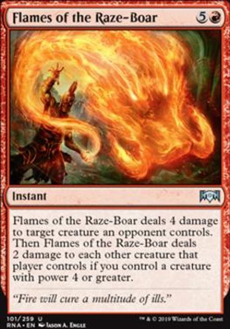 Hovedbilde Flames of the Raze-Boar ...