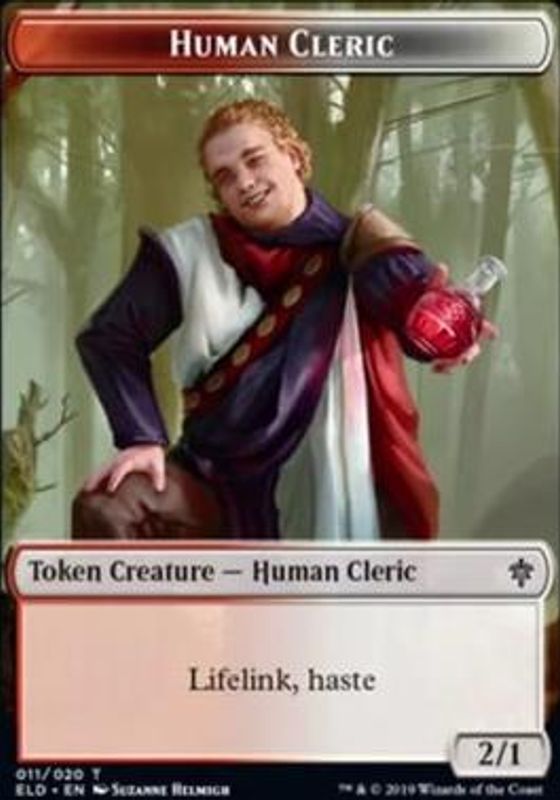 Human Cleric Token