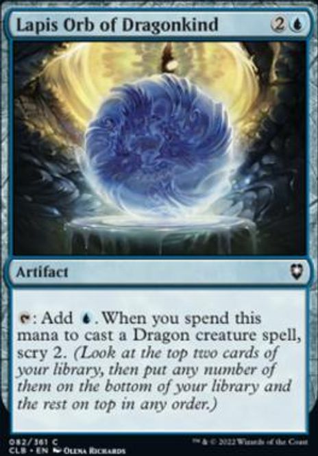 Hovedbilde Lapis Orb of Dragonkind