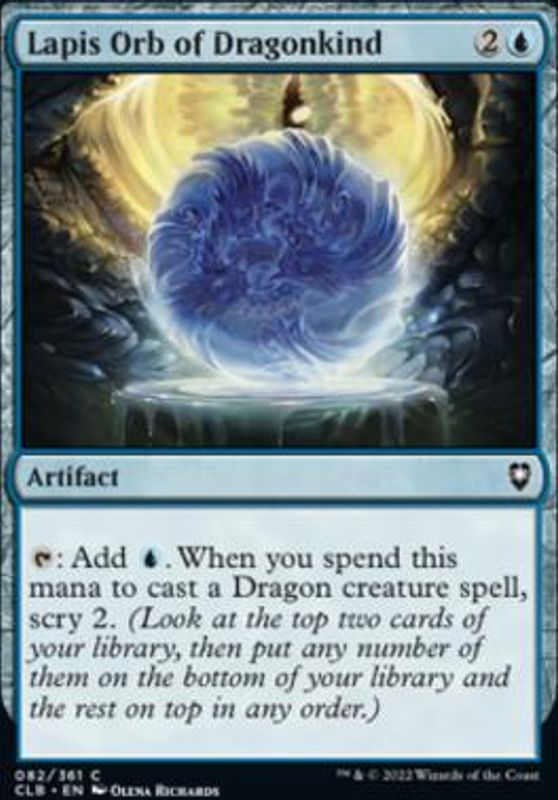 Lapis Orb of Dragonkind (foil)