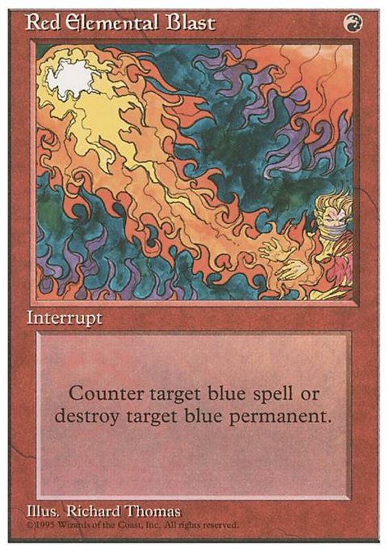 Red Elemental Blast