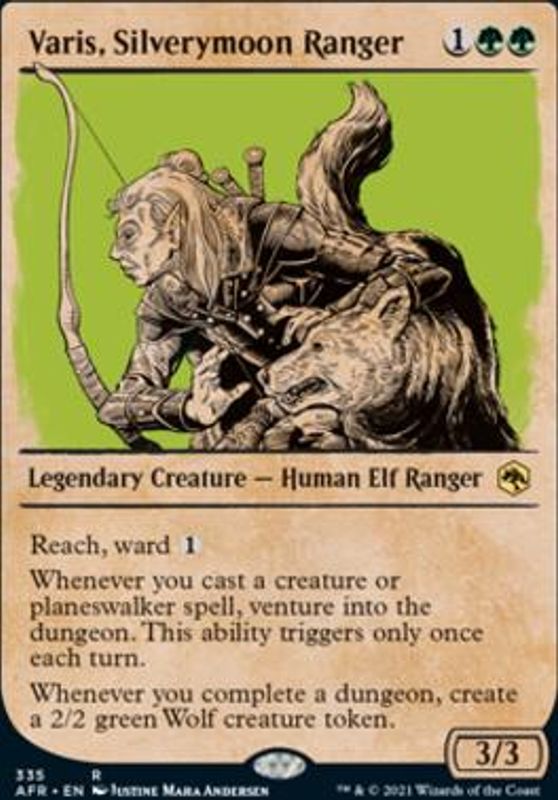 Varis, Silverymoon Ranger (Showcase)