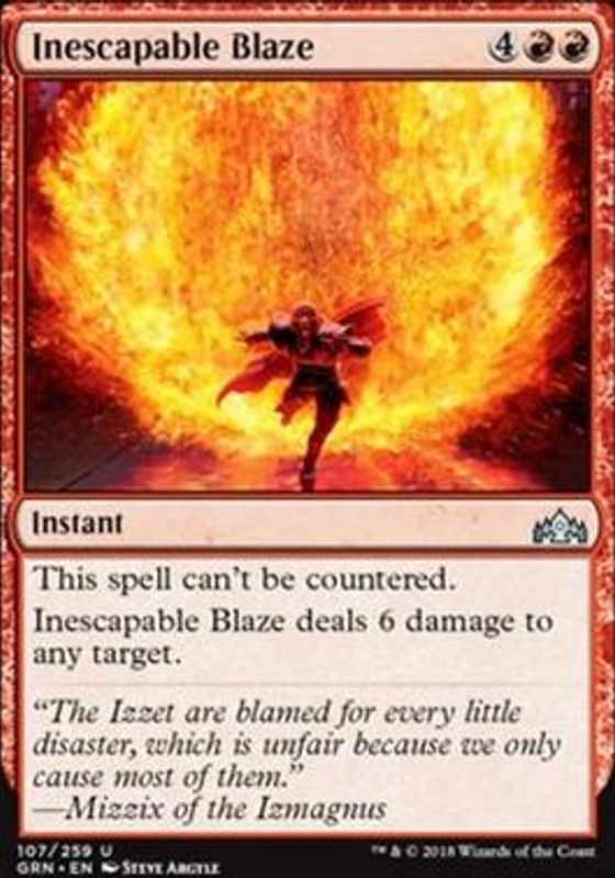 Inescapable Blaze