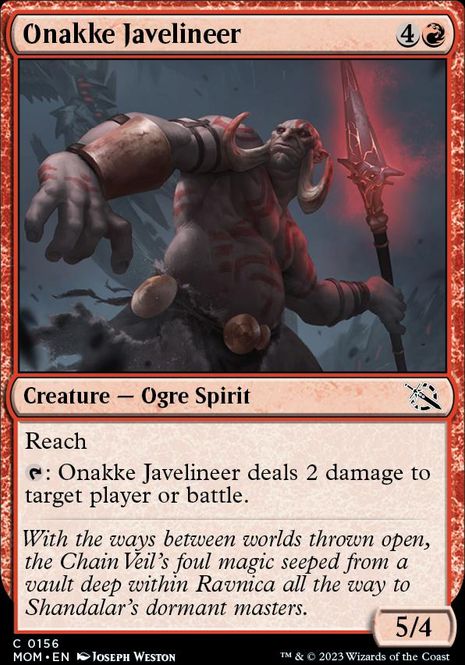 Hovedbilde Onakke Javelineer (foil)