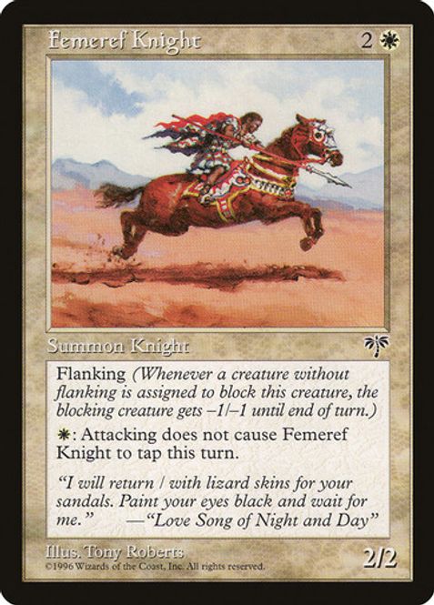 Hovedbilde Femeref Knight