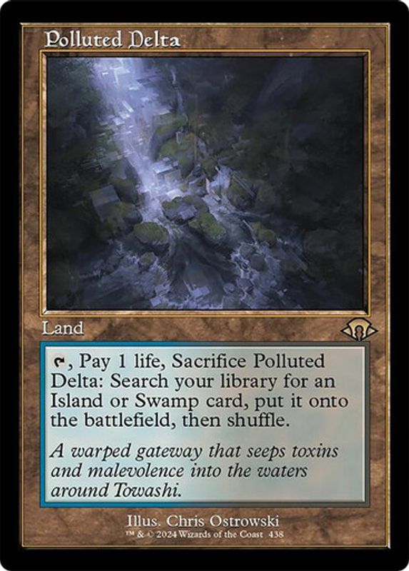 Polluted Delta (Retro Frame)