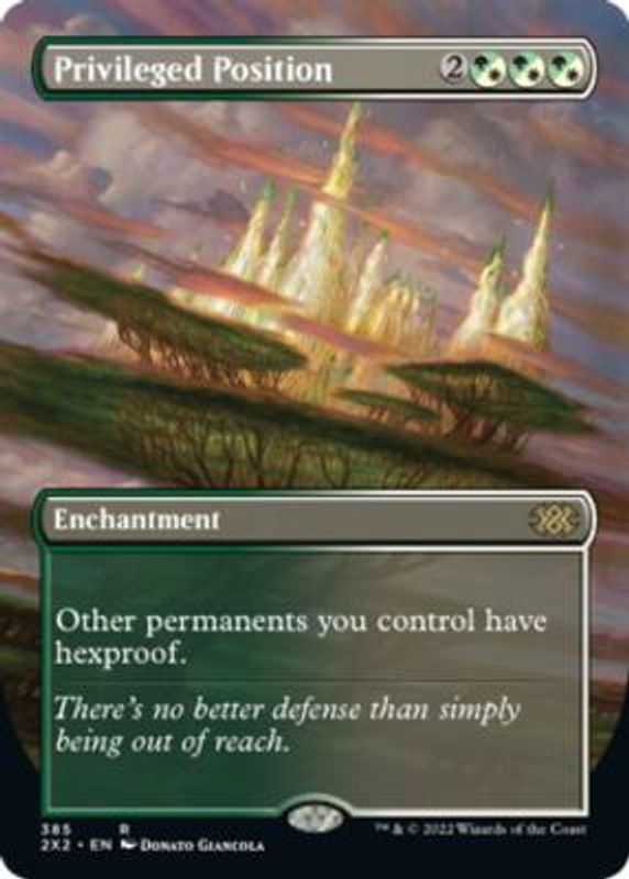 Privileged Position (Borderless)
