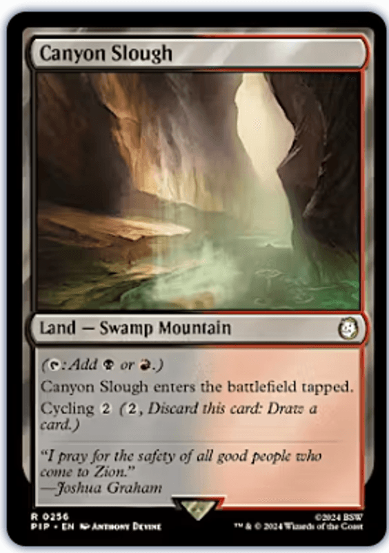 Canyon Slough
