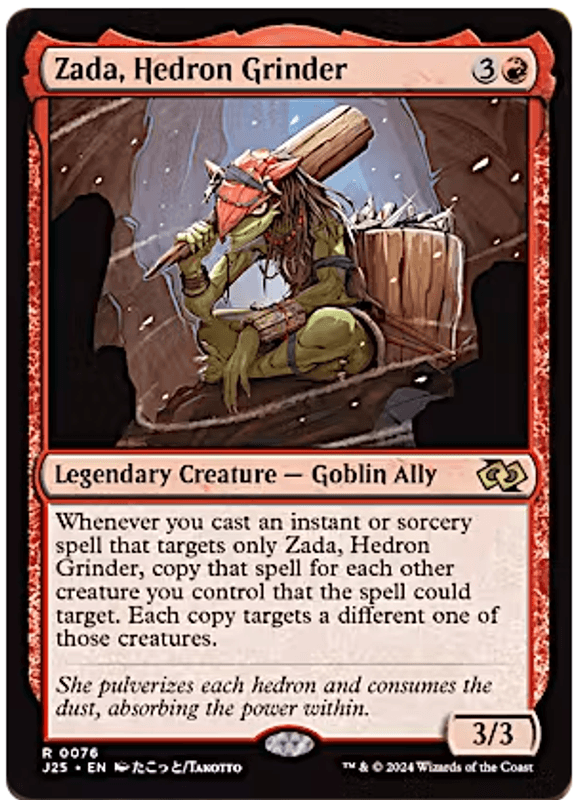 Zada, Hedron Grinder