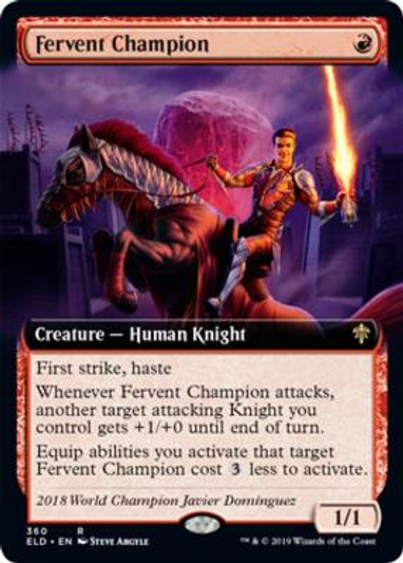 Fervent Champion (Extended Art)