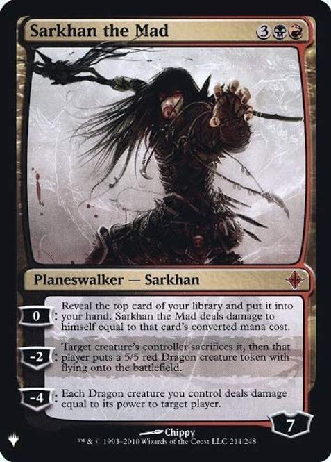Hovedbilde Sarkhan the Mad (foil)