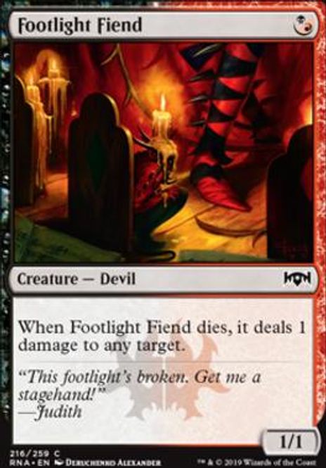 Hovedbilde Footlight Fiend (foil)
