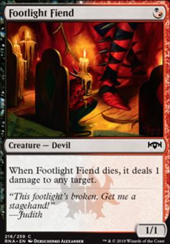 Footlight Fiend