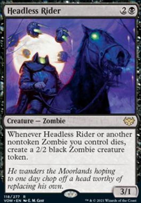 Headless Rider (foil)