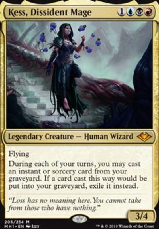 Kess, Dissident Mage (foil)