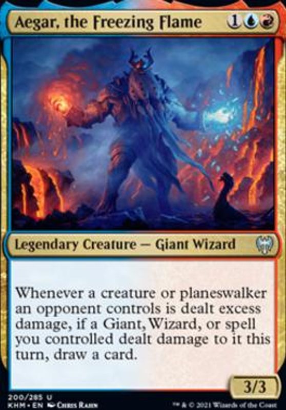 Aegar, the Freezing Flame