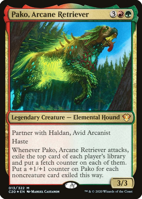 Pako, Arcane Retriever (foil)