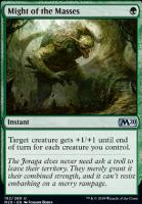 Hovedbilde Might of the Masses (foil)
