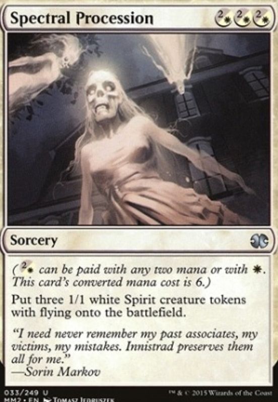 Spectral Procession