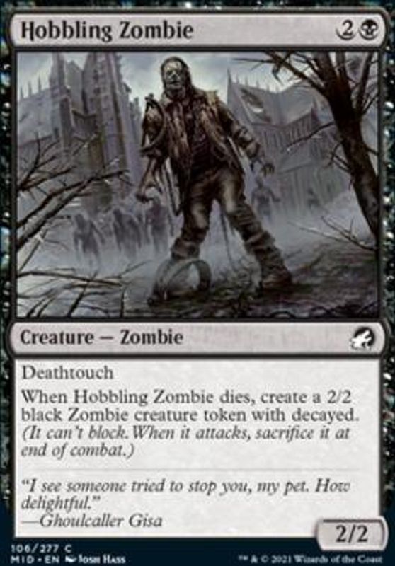 Hobbling Zombie (foil)