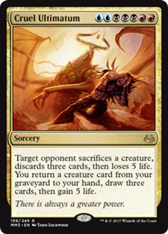 Cruel Ultimatum
