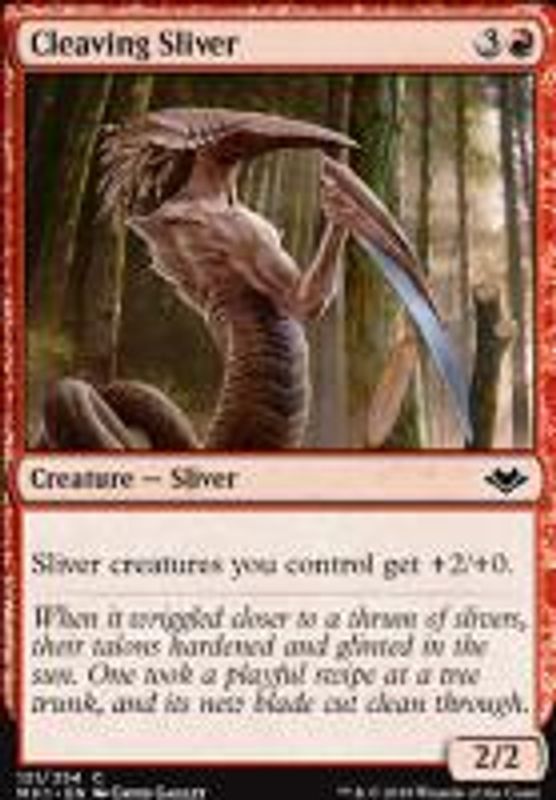 Cleaving Sliver (foil)