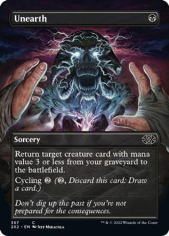 Unearth (Borderless) (foil)