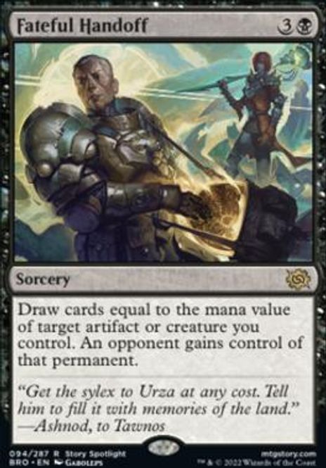 Hovedbilde Fateful Handoff (foil)