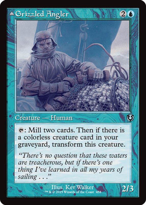 Grizzled Angler (Retro Frame) (Foil)