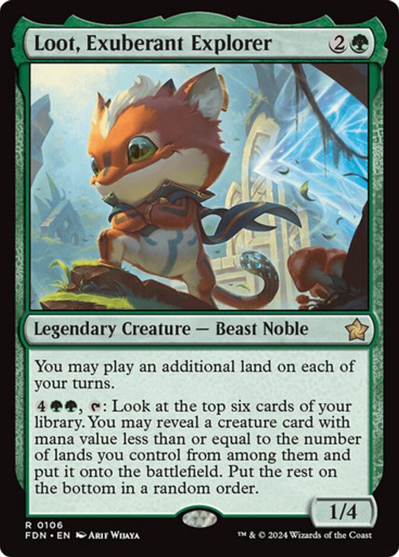 Loot, Exuberant Explorer (Foil)