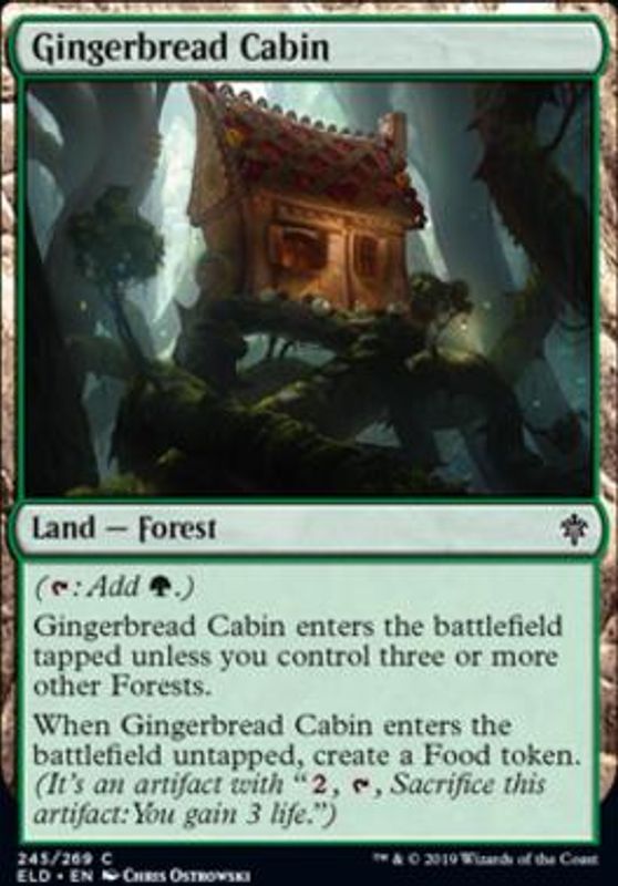 Gingerbread Cabin (foil)