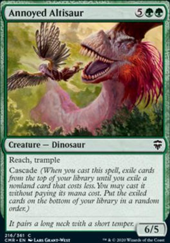 Annoyed Altisaur (foil)
