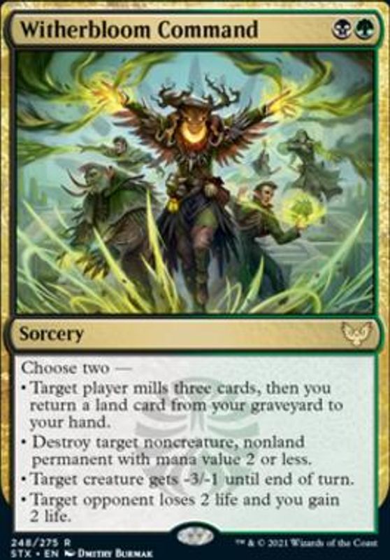 Witherbloom Command (foil)