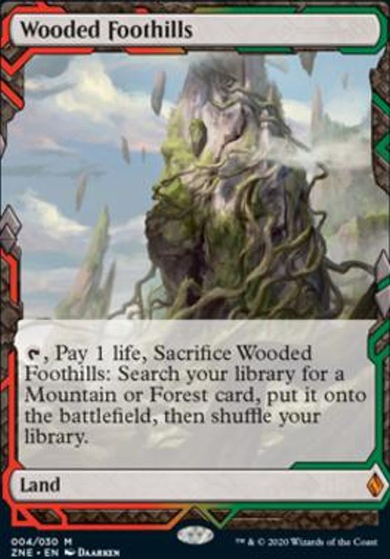 Wooded Foothills (foil)