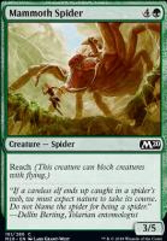Mammoth Spider (foil)