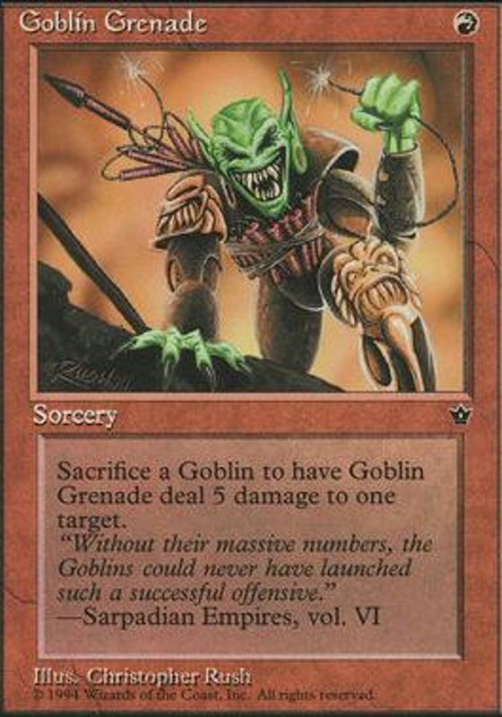 Goblin Grenade (Rush)